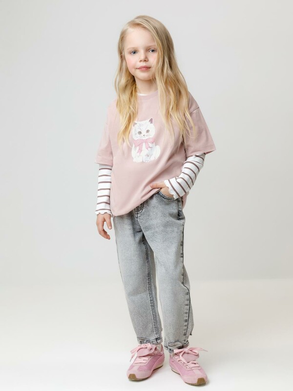 фуфайка (футболка) для дев